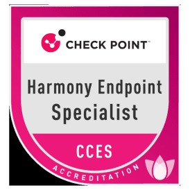 Harmony Endpoint Specialist — Check Point · CCES